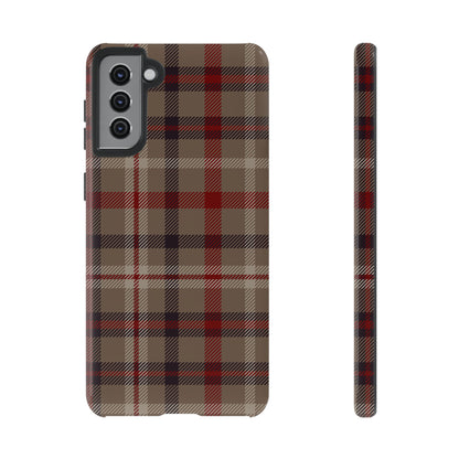 Vintage Highland Plaid Samsung Galaxy Tough Case