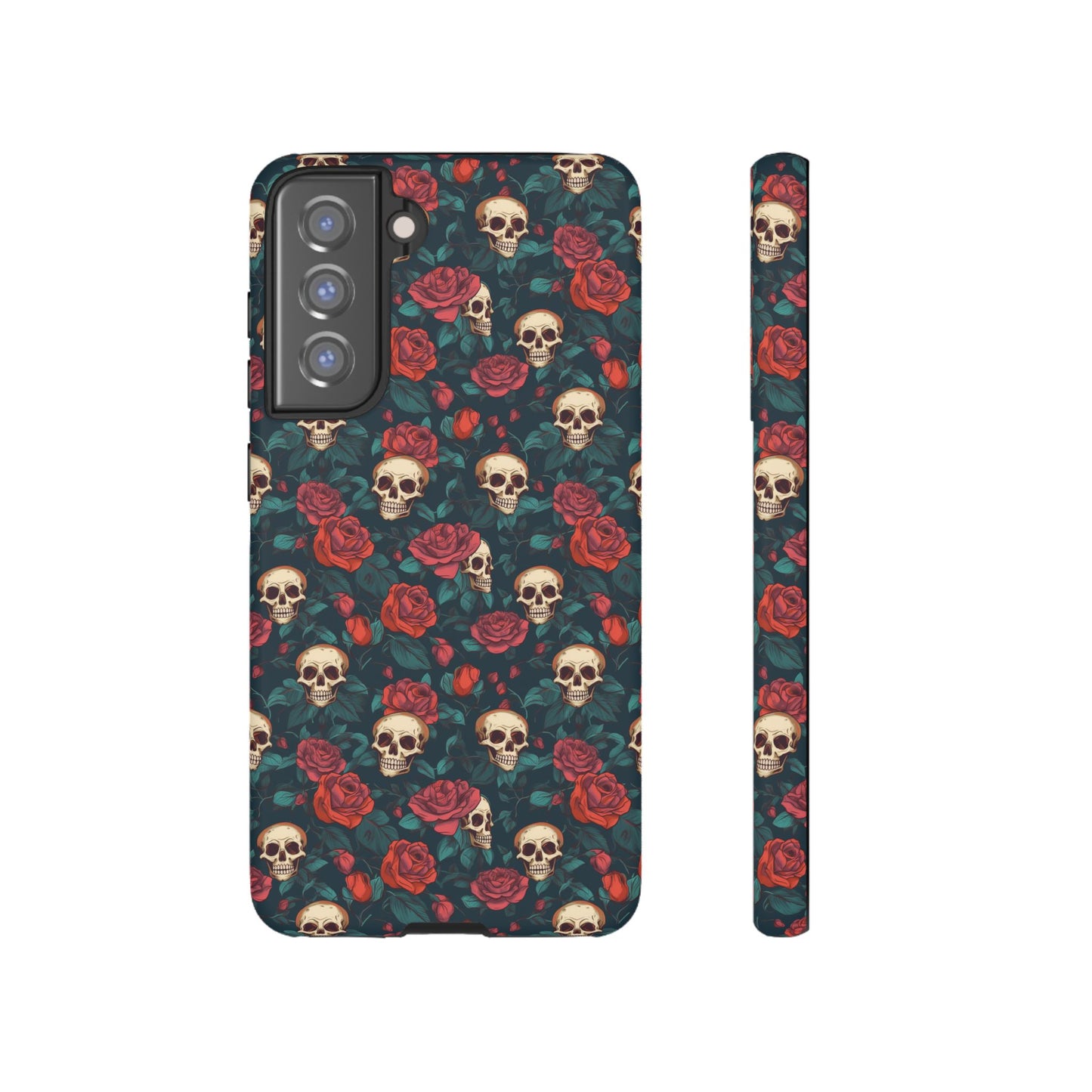 Skulls & Roses Dark Garden Samsung Galaxy Tough Case