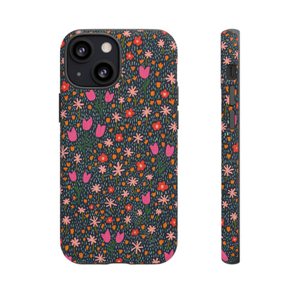 Whimsical Wildflower Meadow iPhone Tough Case