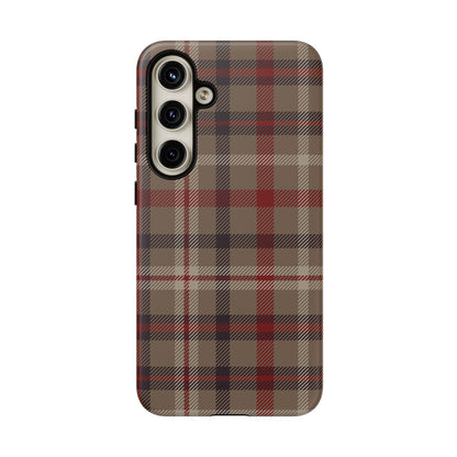 Vintage Highland Plaid Samsung Galaxy Tough Case