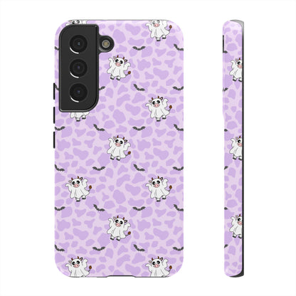 Purple Moo Ghosts & Bats Samsung Galaxy Tough Case