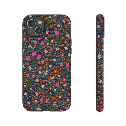 Whimsical Wildflower Meadow iPhone Tough Case
