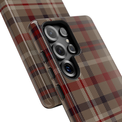 Vintage Highland Plaid Samsung Galaxy Tough Case