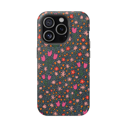Whimsical Wildflower Meadow MagSafe® iPhone Tough Case