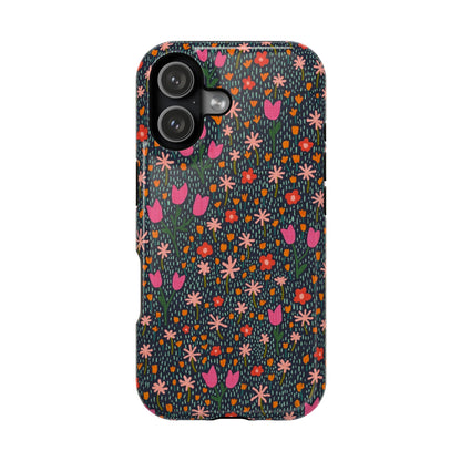 Whimsical Wildflower Meadow MagSafe® iPhone Tough Case