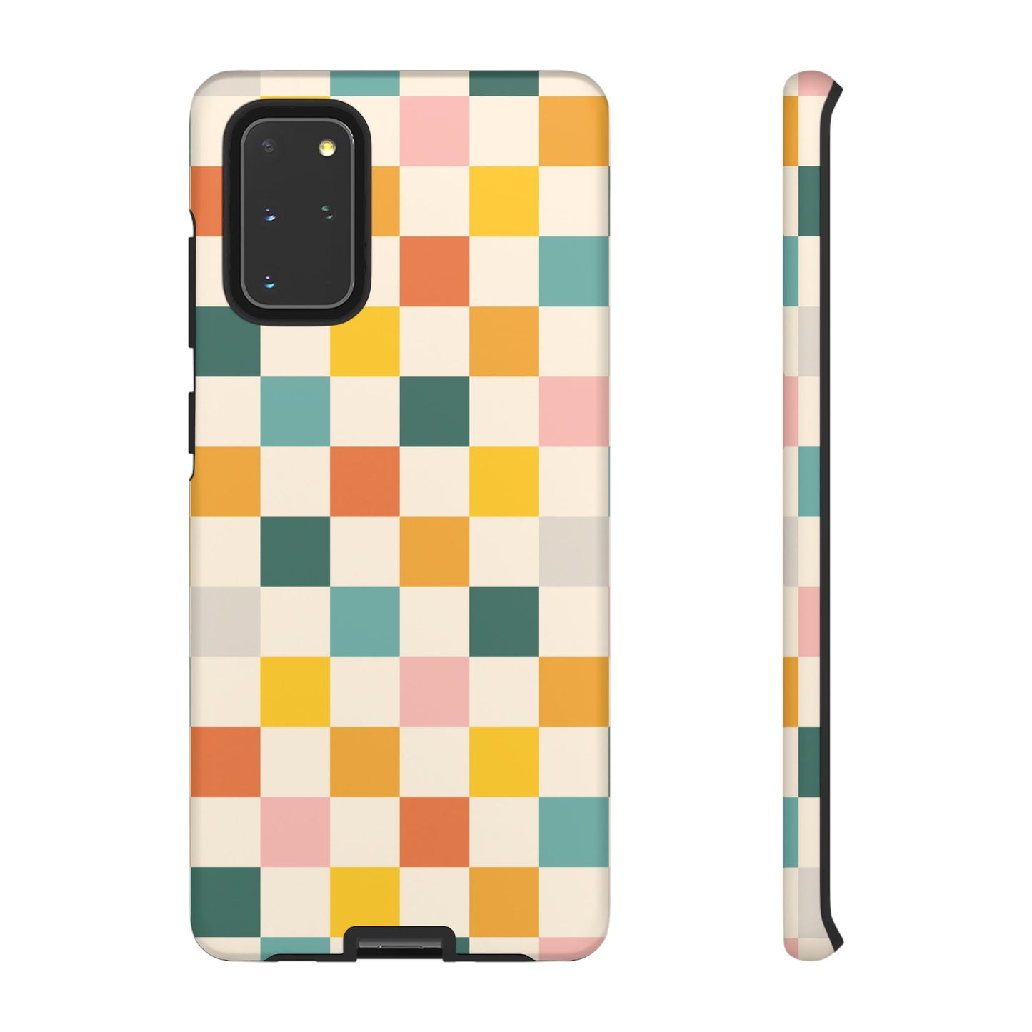 Retro 70s Gingham Samsung Galaxy Tough Case