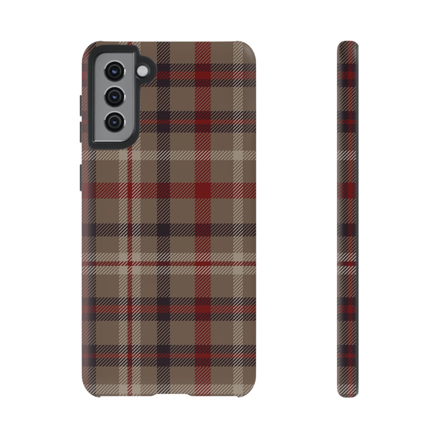Vintage Highland Plaid Samsung Galaxy Tough Case