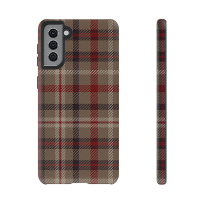Vintage Highland Plaid Samsung Galaxy Tough Case