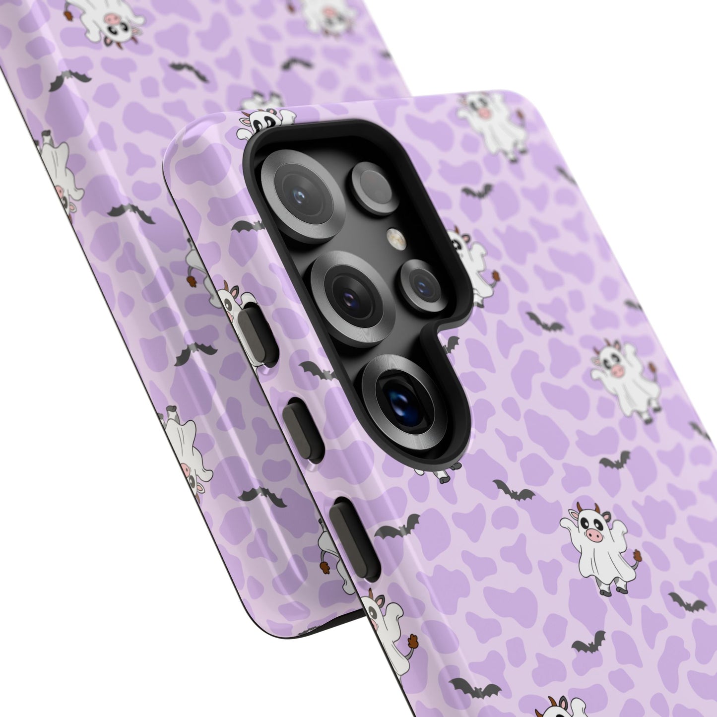 Purple Moo Ghosts & Bats Samsung Galaxy Tough Case