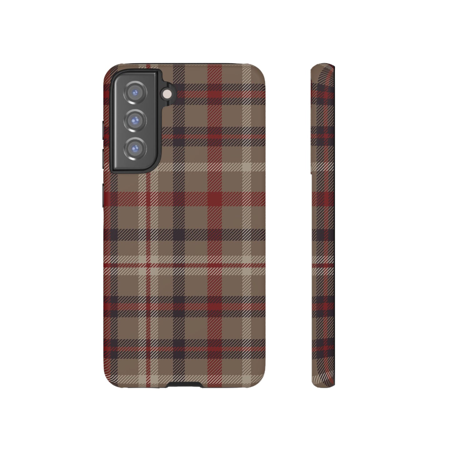 Vintage Highland Plaid Samsung Galaxy Tough Case