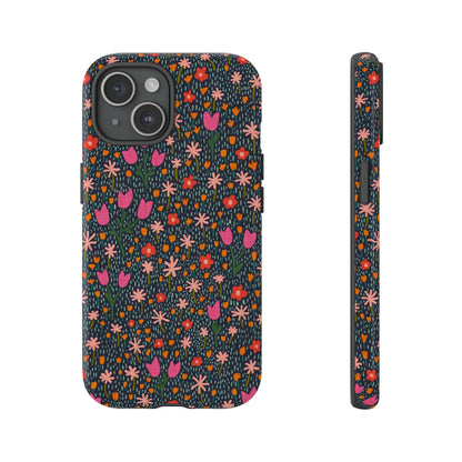 Whimsical Wildflower Meadow iPhone Tough Case