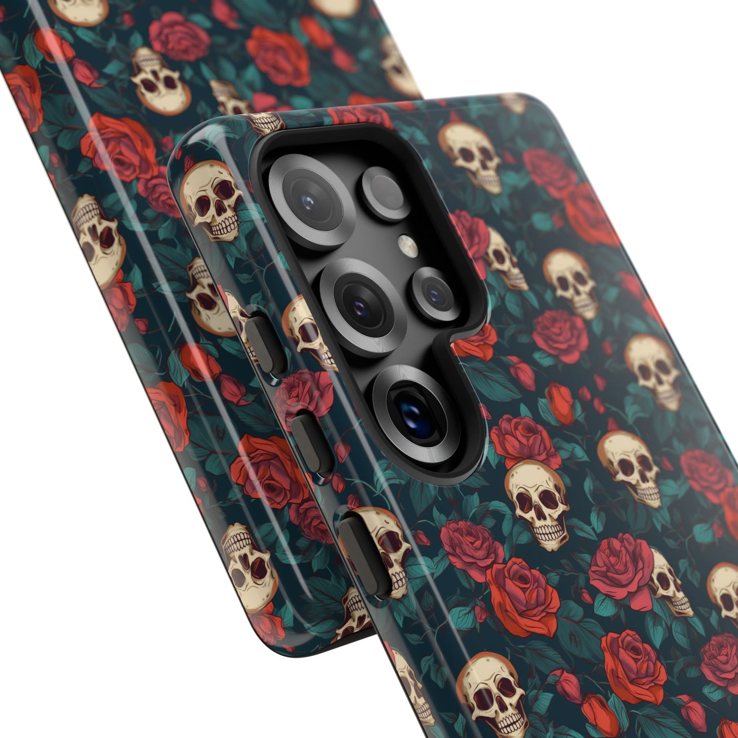 Skulls & Roses Dark Garden Samsung Galaxy Tough Case