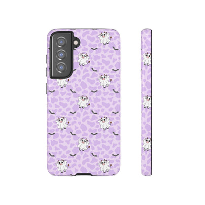 Purple Moo Ghosts & Bats Samsung Galaxy Tough Case