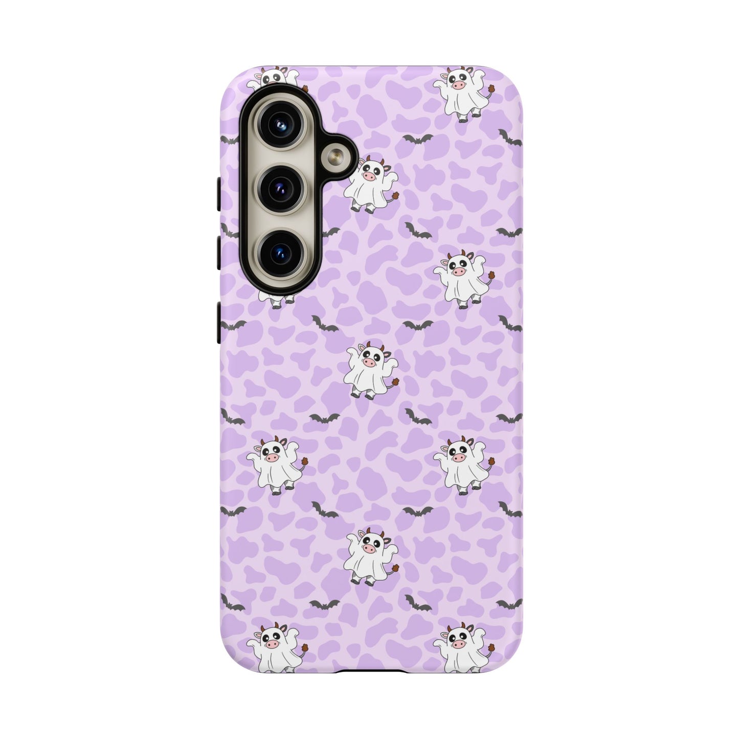 Purple Moo Ghosts & Bats Samsung Galaxy Tough Case