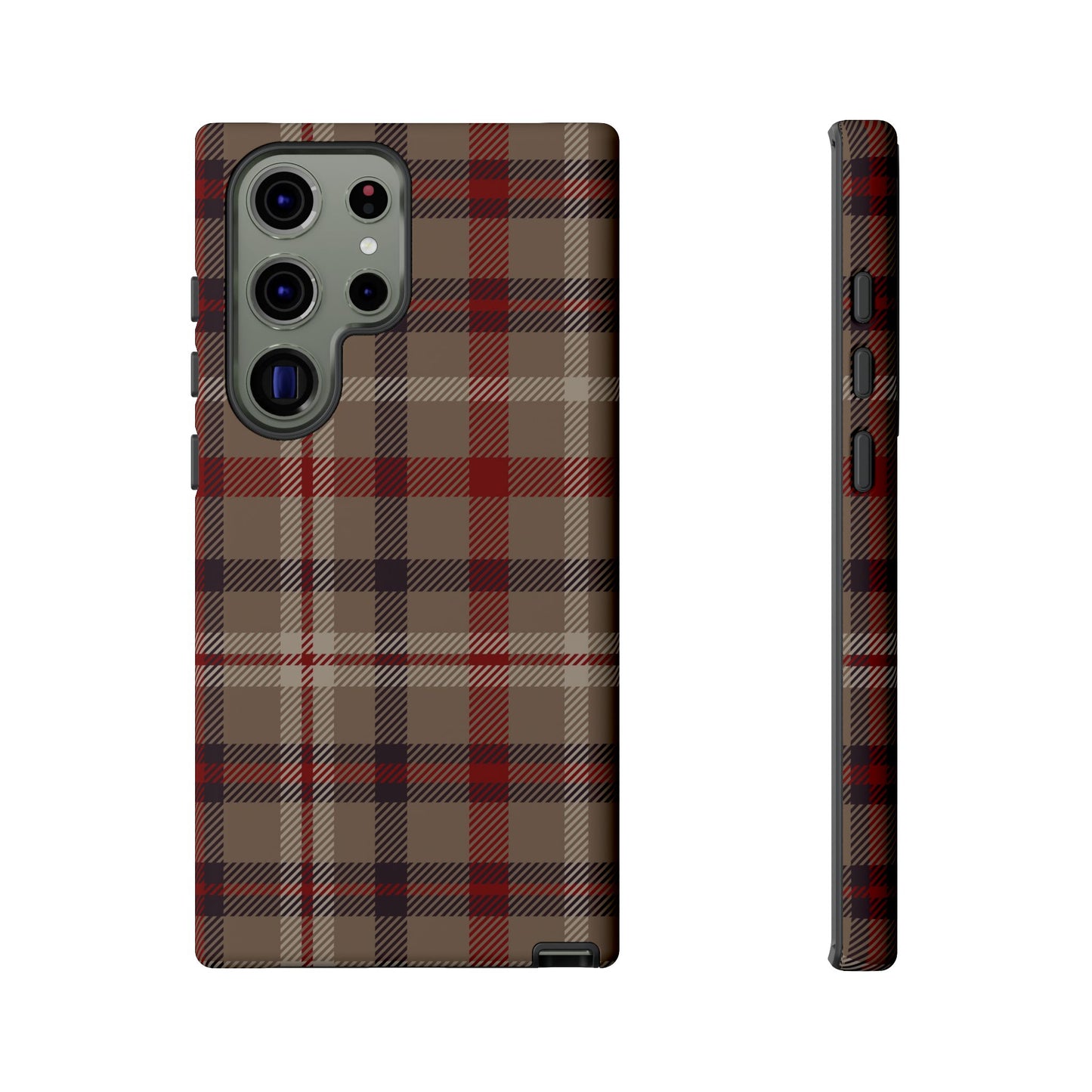 Vintage Highland Plaid Samsung Galaxy Tough Case