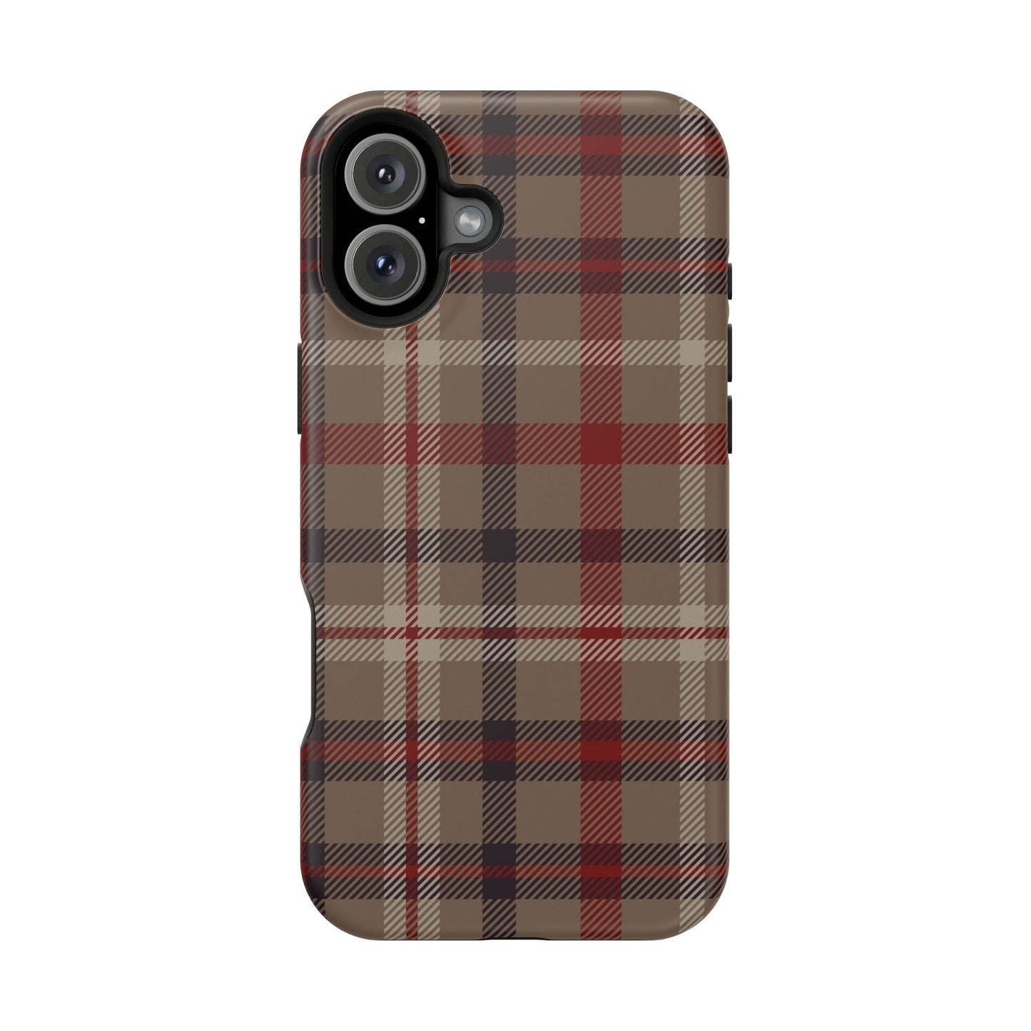Vintage Highland Plaid MagSafe® iPhone Tough Case