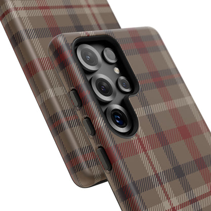 Vintage Highland Plaid Samsung Galaxy Tough Case