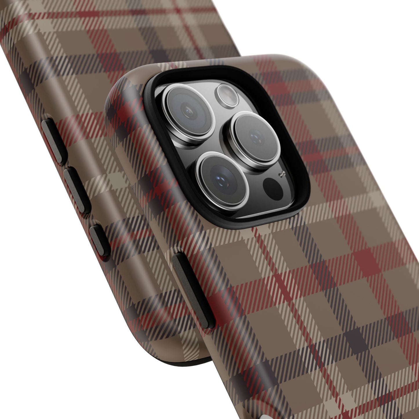 Vintage Highland Plaid iPhone Tough Case