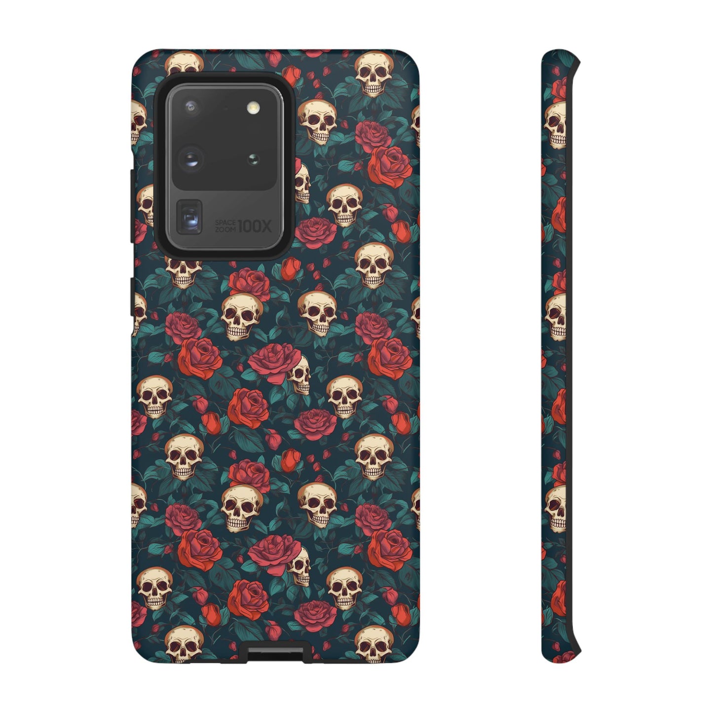 Skulls & Roses Dark Garden Samsung Galaxy Tough Case