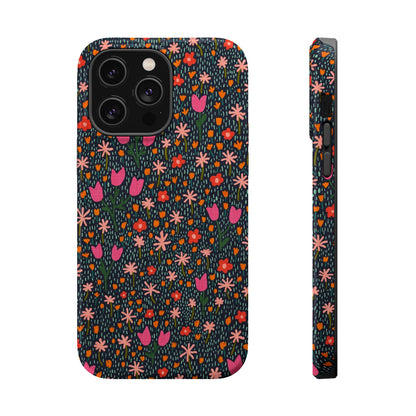 Whimsical Wildflower Meadow MagSafe® iPhone Tough Case