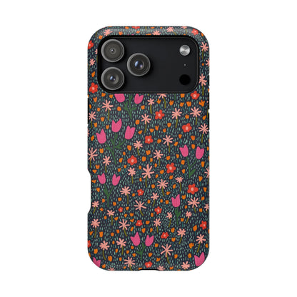 Whimsical Wildflower Meadow MagSafe® iPhone Tough Case