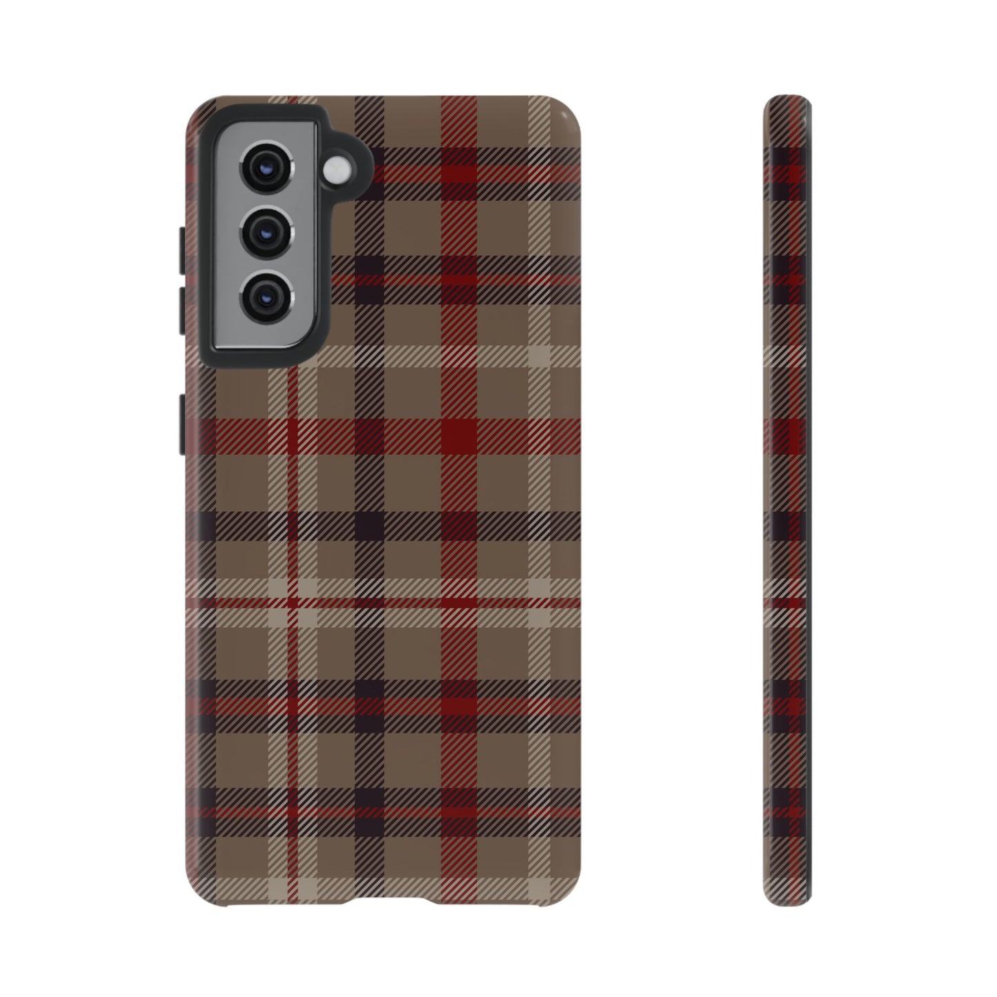 Vintage Highland Plaid Samsung Galaxy Tough Case