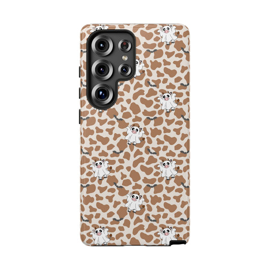 Brown Moo Ghosts & Bats Samsung Galaxy Tough Case