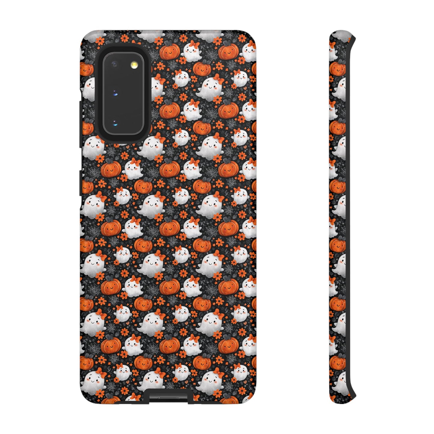 Cute Kawaii Lady Ghosts & Pumpkins Samsung Galaxy Tough Case