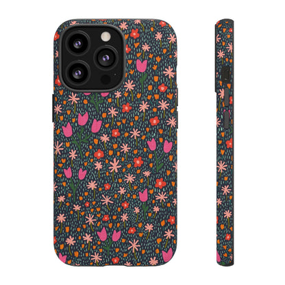 Whimsical Wildflower Meadow iPhone Tough Case